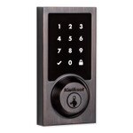 Kwikset 916 Series SmartCode Zigbee Contemporary Touchscreen Deadbolt with Cox, Venetian Bronze